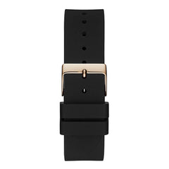 GUESS Women's Quartz Watch with Analog Display and Silicone Strap GW0118L1