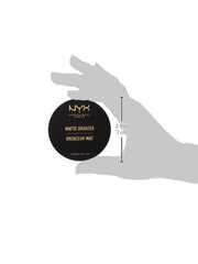NYX PROFESSIONAL MAKEUP Matte Bronzer, Medium 03