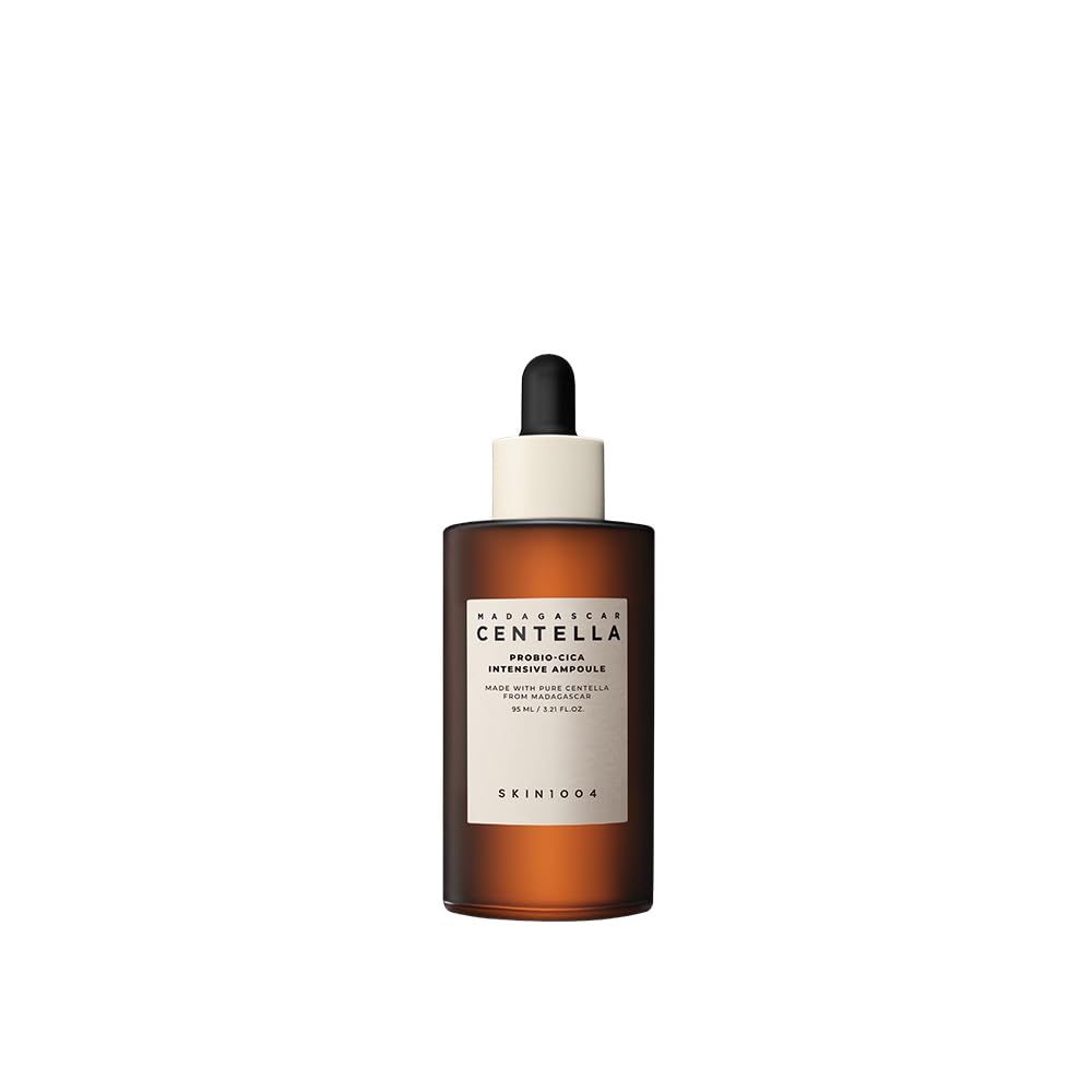 SKIN1004 Madagascar Centella Probio-CICA Intensive Ampoule, Strengthening Face Serum for Dry, Sensitive, and Irritated Skin, Formulated Probio-Cica for Calming Effects - 95 ml