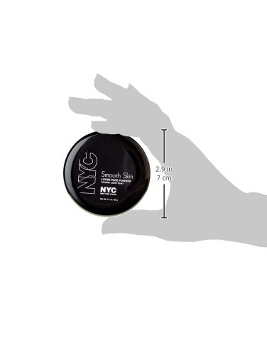 N.Y.C. New York Color Smooth Skin Loose Face Powder, Translucent, 0.7 Ounce