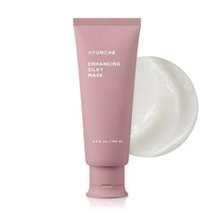 AYUNCHE Enhancing Silky Hair Mask 3.3 fl. oz. (100ml) [For Dyed & Damaged Hair] | Nourishing & Smoothing Deep Conditioner with Camellia Oil | Korean Salon Brand