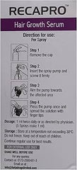 Recapro Hair Growth Serum, 60 ml, PACK OF 2