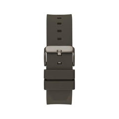 Guess Mens 26.8 mm Jet Black Dial Silicone Analog Watch - GW0491G1
