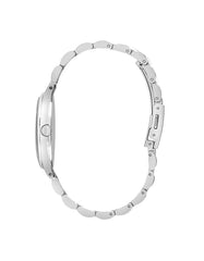 Lee Cooper Women's Quartz Movement Watch, Analog Display and Metal Strap - LC07458.350, Silver