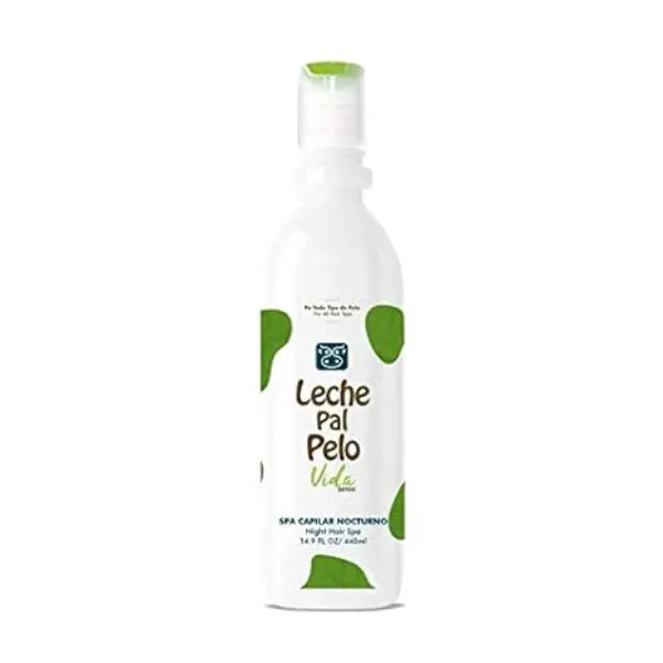 Leche Pal Pelo Night Time Treatment Vida Detox Hair Loss Prevention Red Onion Stem Cells Soursop | Previene la Caida Cebolla Roja Celulas Madre Guanabana | Previene la Caida Spa Nocturno 14.9oz