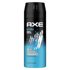 AXE Men Body Spray Deodorant, for Long Lasting Odour Protection, Ice Chill, for 48 hours Irresistible Fragrance, 150ml