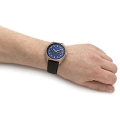 GUESS Gents Watch Yellow Gold Case Quartz