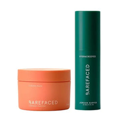 Barefaced Minimalist Kit: Original Toning Pads and Overachiever 10-in-1 Skin Booster | Smoother, Brighter Skin in Two Easy Steps