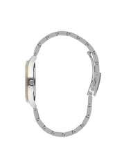 Lee Cooper Women's 2035 Movement Watch, Analog Display and Metal Strap - LC07569.230, Silver
