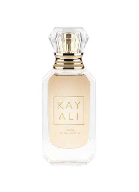 Kayali UTOPIA VANILLA COCO | 21 (10 mL Travel Spray), Clear, QMZP109, 0.33 Fl Oz (Pack of 1)