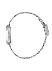 LEE COOPER Women's Watch, Analog Display and Mesh Strap - LC08027.320, Silver