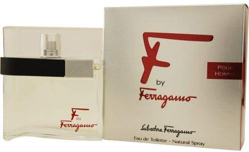 F Pour Homme by Salvatore Ferragamo for Men -Eau de Toilette, 50 ml-