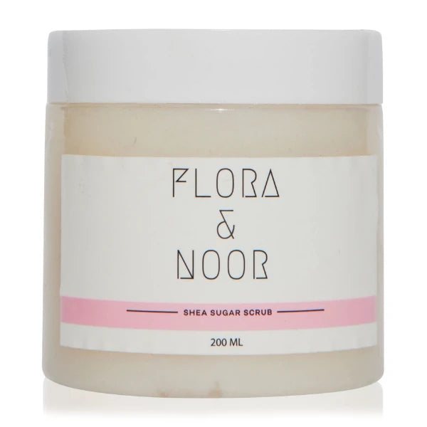 Flora & Noor Shea Sugar Scrub, 6.8 oz.