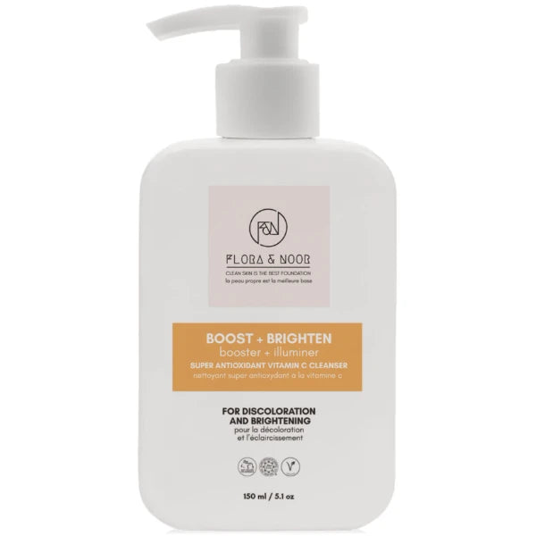 Flora & Noor Boost + Brighten Vitamin C Cleanser
