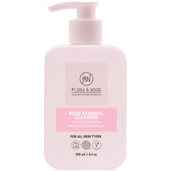 Flora & Noor Rose Renewal Tri-Peptide & Ceramide Cleanser