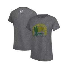 Ahead Women's Heather Gray 2025 WM Phoenix Open Cactus Danby Tri-Blend T-Shirt