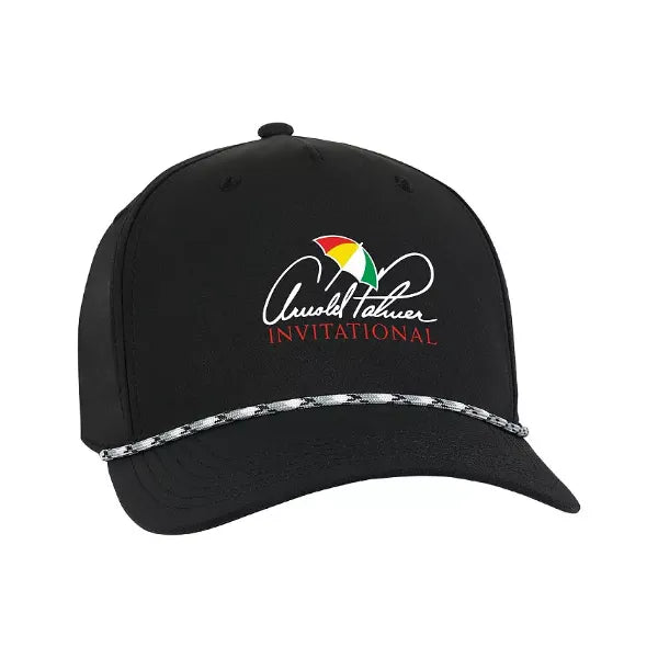 Ahead Men's and Women's Black Arnold Palmer Invitational Alto Adjustable Rope Hat