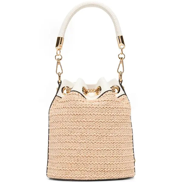 ALDO Sirenax Mini Bucket Bag, Stylish and Versatile Handbag for All Occasions , Natural