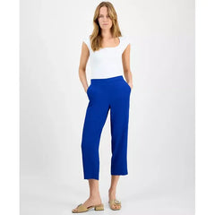 Anne Klein Womens Pull On Cropped Pants, Stylish Comfortable Fit
