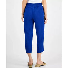 Anne Klein Womens Pull On Cropped Pants, Stylish Comfortable Fit