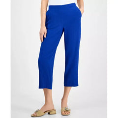 Anne Klein Womens Pull On Cropped Pants, Stylish Comfortable Fit