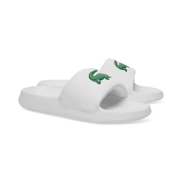 Lacoste Men's Logo Serve Slides 1.0 Slipper