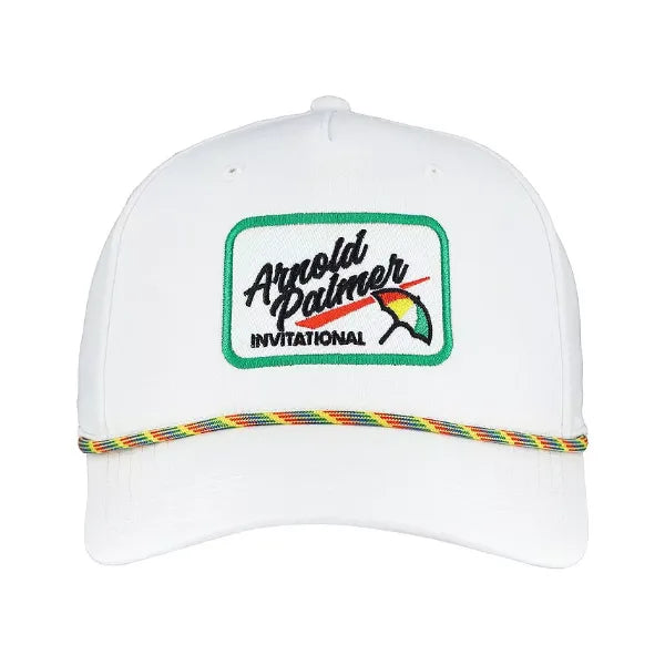 Ahead Men's and Women's White Arnold Palmer Invitational Alto Rope Adjustable Hat