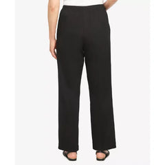 Alfred Dunner Petite Mid-Rise Casual Pants for Women