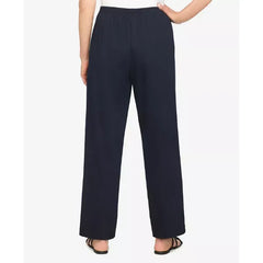 Alfred Dunner Petite Mid-Rise Casual Pants for Women