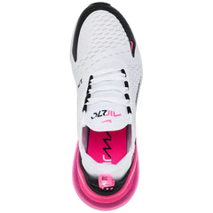 Nike Women's Air Max 270 Casual Sneakers from Finish Line - White, Hyper Pink