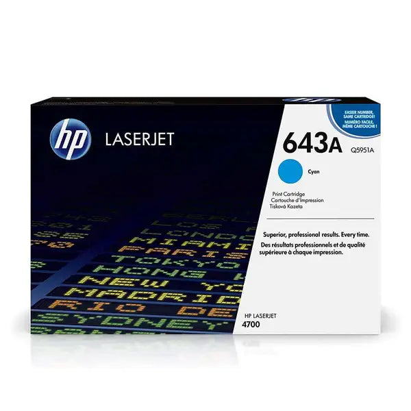 HP 643A Original LaserJet Toner Cartridge