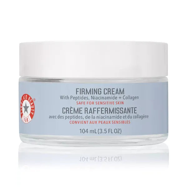 First Aid Beauty Firming Cream With Peptides, Niacinamide + Collagen, 3.5 oz.