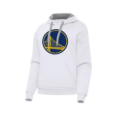 Antigua Women's White Golden State Warriors Victory Pullover Hoodie, White