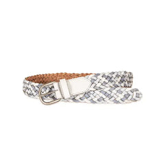 Frye Women's Tonal Woven Leather Belt