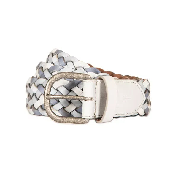 Frye Women's Tonal Woven Leather Belt