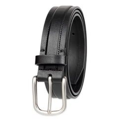 Club Room Men's Cut Edge Trapunto Stitched Casual Belt
