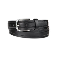 Club Room Men's Cut Edge Trapunto Stitched Casual Belt