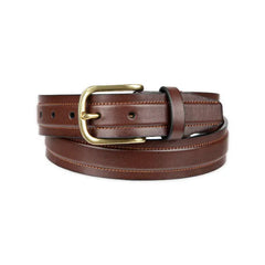 Club Room Men's Cut Edge Trapunto Stitched Casual Belt