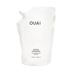 OUAI Detox Shampoo Clarifying Shampoo for Build Up, Dirt, Oil, Product and Hard Water Apple Cider Vinegar & Keratin for Clean, Refreshed Hair Sulfate Free Hair Care