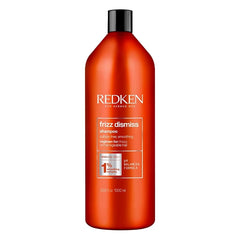 Redken Frizz Dismiss Shampoo For Frizzy Hair - Provides Smoothness & Shine, Weightless Frizz Control, Sulfate-Free