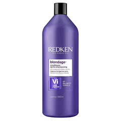 Redken Blondage Color Depositing Purple Conditioner For Blonde Hair - Tones & Moisturizes Brassy Hair, 1, 10.1 & 33.8 FL OZ