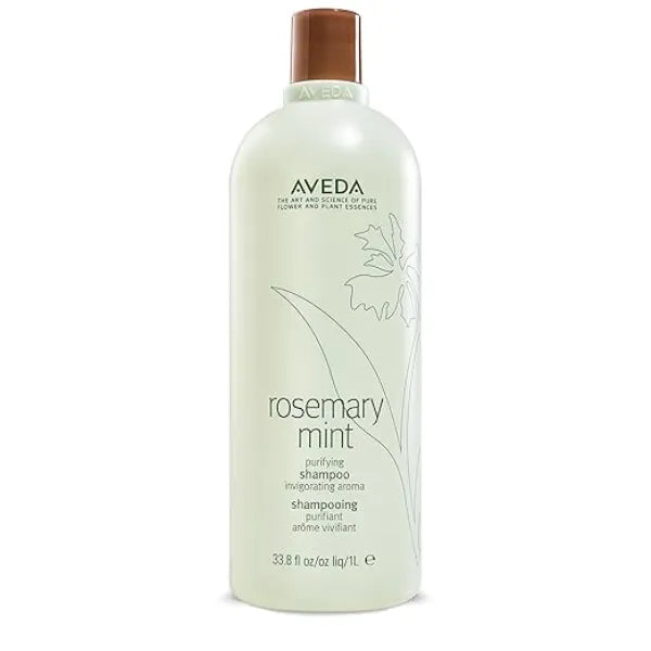 Aveda Rosemary Mint Purifying Shampoo Clarifying Shampoo Adds Shine for Normal to Oily Hair, Fine to Medium Hair Types 97% Naturally Derived