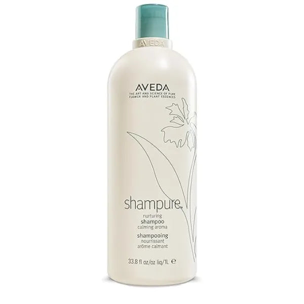 Aveda Shampure Nurturing Shampoo for Fine to Medium Hair Gently Cleanses Hair Daily Shampoo 96% Naturally Derived Calming Aroma of Lavender & Ylang Ylang