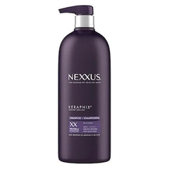 Nexxus Keraphix Shampoo With ProteinFusion for Damaged Hair Keratin Protein, Black Rice, Silicone Free