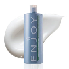 Enjoy Therapeutic Volumizing Shampoo, Scalp Stimulating and Thickening Cleanser for Fine or Thinning Hair, Peppermint, Tea Tree, and Niacin Formula, pH 4.5–5.5