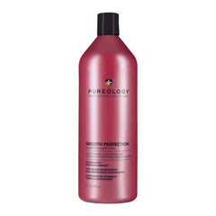 Pureology Smooth Perfection Shampoo - For Frizzy and Color Treated Hair, Smooths Hair & Controls Frizz, Sulfate-Free & Vegan