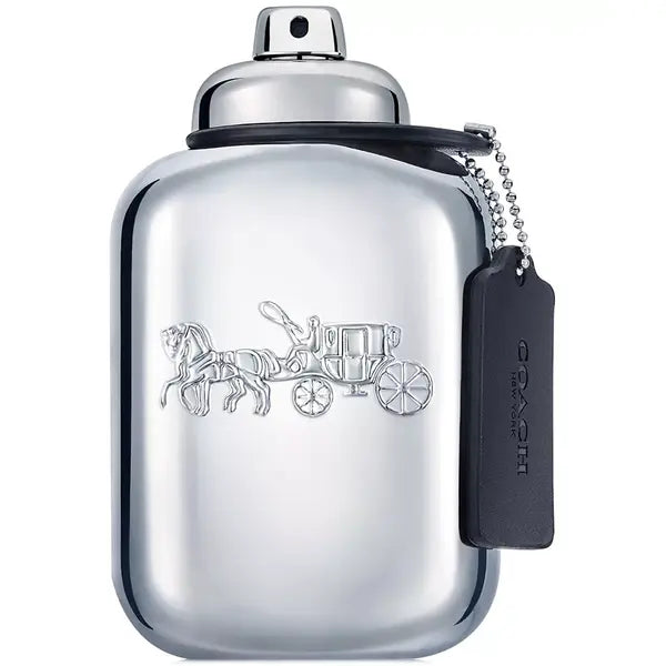 COACH Men's Platinum Eau de Parfum Spray , Bold Sophisticated Fragrance