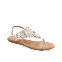 Aerosoles Women's Connie Round Toe Flat Sandals for Easy Everyday Wear