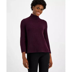 Anne Klein Women's Bell Sleeve Pullover Sweater, Elegant Comfortable Knit Top