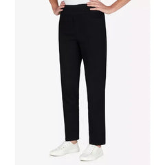 Alfred Dunner Women's Super Stretch Mid- Rise Average Length Denim Pant
